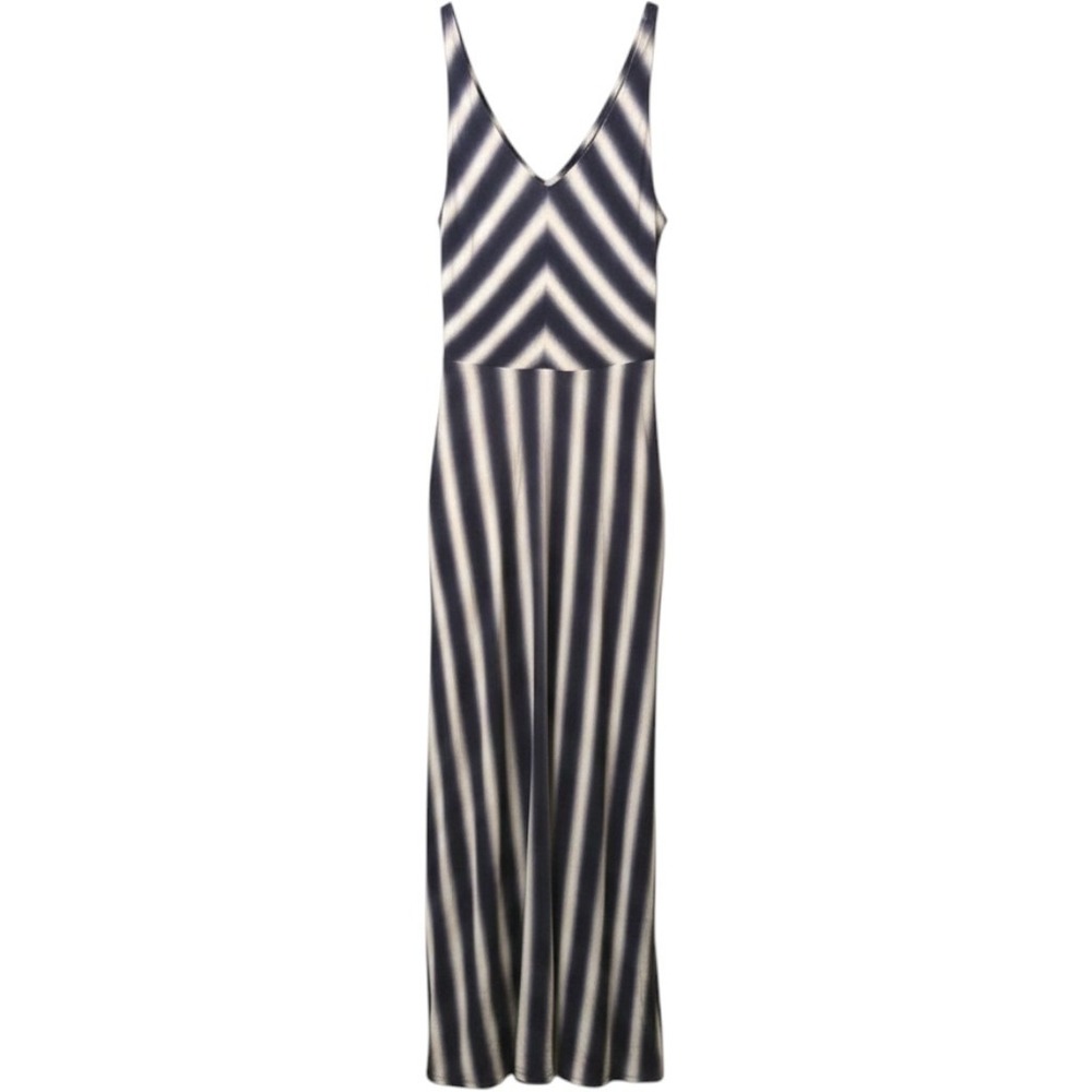 GAP striped Maxi Dress womens S Beach drape garden party coastal boho Hippie